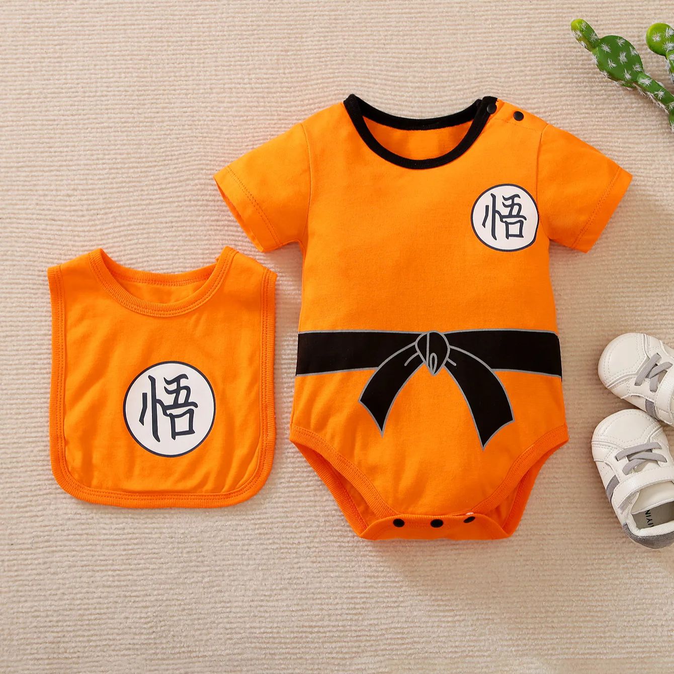 Anime Cosplay Toddler - 0-18 متر طفلة الصبي زي أنيمي