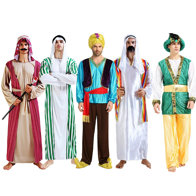 Anime Cosplay India - زي رجالي تنكري: رداء الشرق الأوسط،