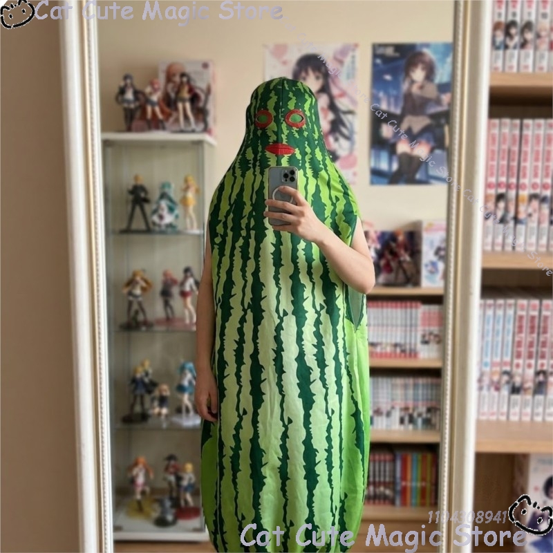 Anime Cosplay Tiktok - زي تنكري على شكل بطيخ، بدلة