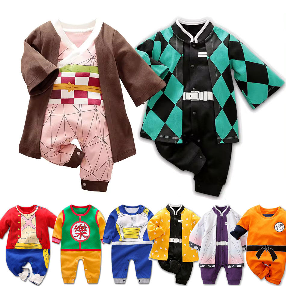 Anime Cosplay Toddler - 0-18 أشهر أنيمي الطفل السروال القصير