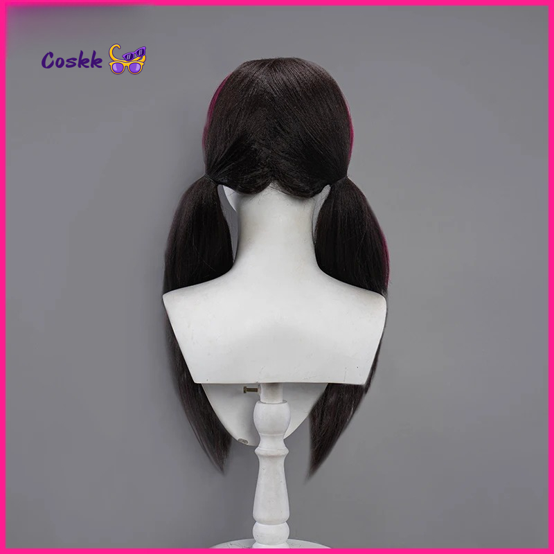 شعر مستعار طويل بطول 60 سم بال - مراجعة Cosplay Anime Black Hair وسعره