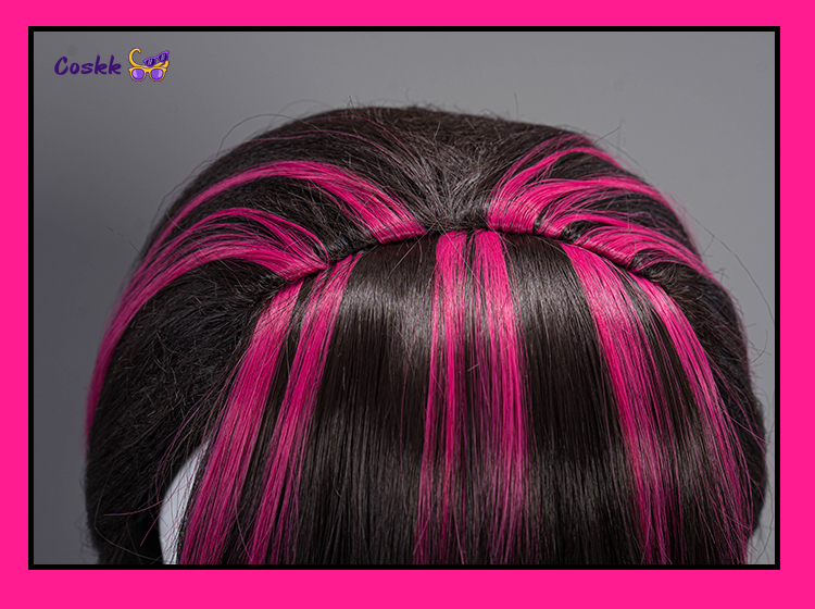 شعر مستعار طويل بطول 60 سم بال - مراجعة Cosplay Anime Black Hair وسعره