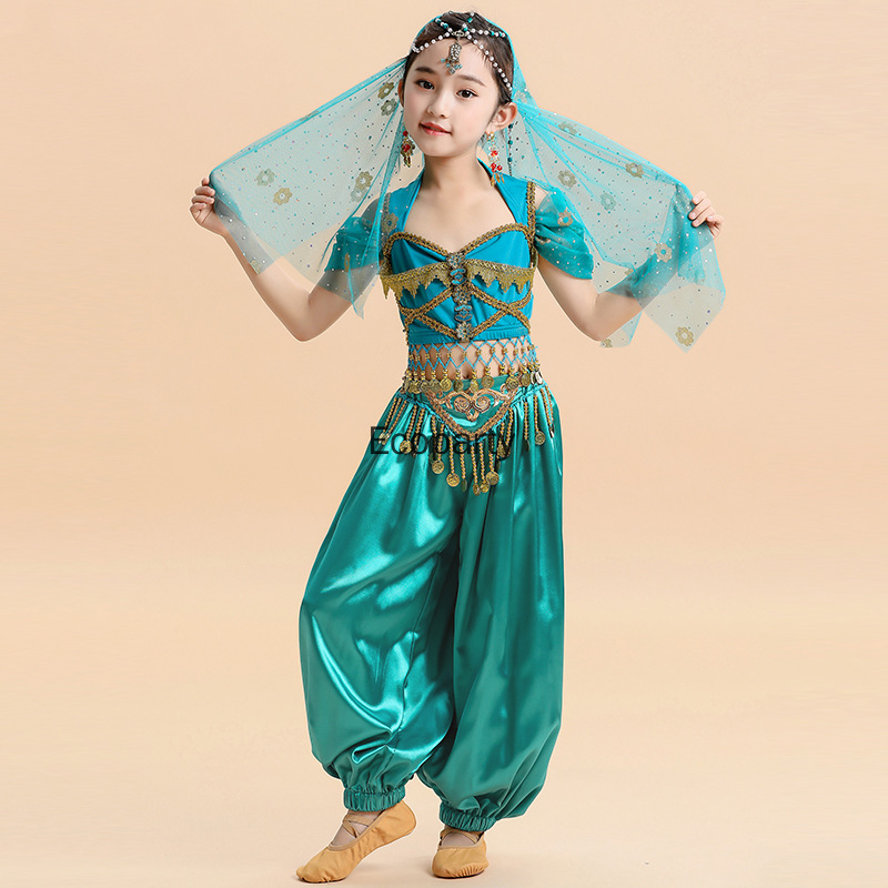 طقم رقص شرقي هندي للبنات، زي أ - مراجعة Anime Cosplay India وسعره