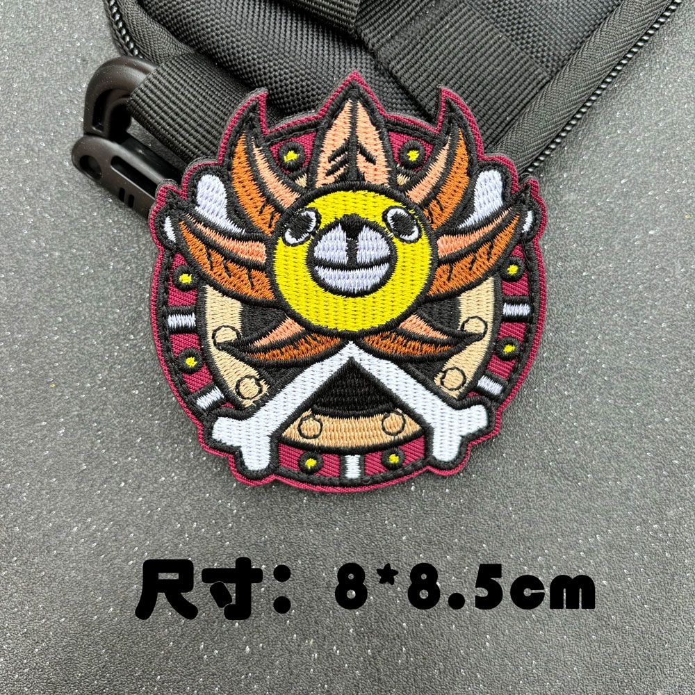 رقع مطرزة بتصميم ون بيس مع خطا - مراجعة Anime Cosplay One Piece وسعره