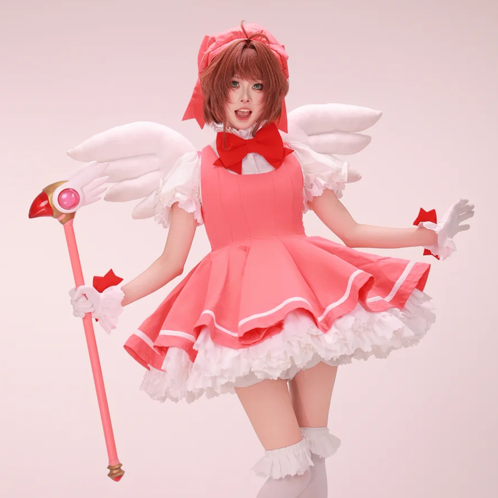 كينوموتو ساكورا تأثيري الوردي  - مراجعة Anime Cosplay Easy وسعره