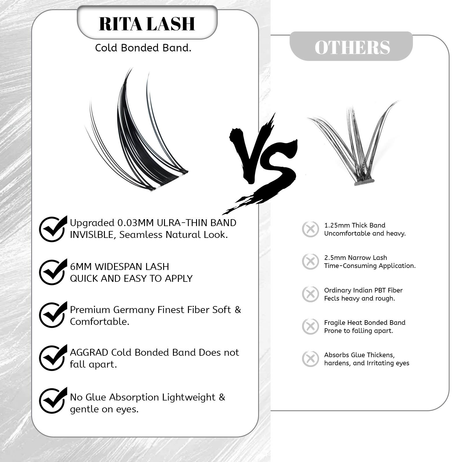 فيفا |   ريتالاش 120 قطعة من م - مراجعة Anime Cosplay Lashes وسعره