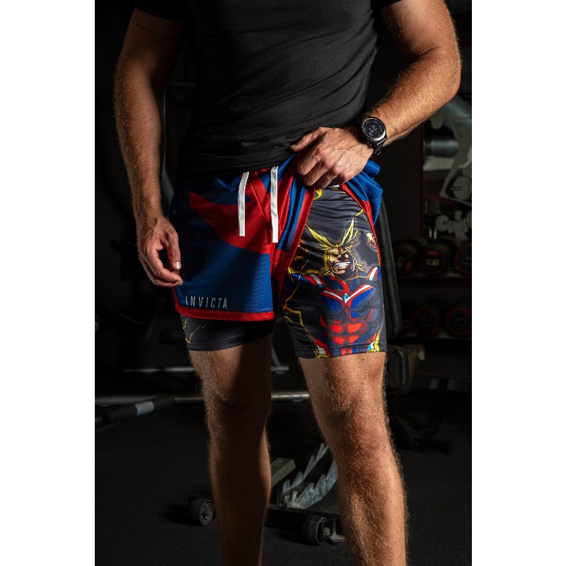 شورت ضاغط 2 في 1 من Anime My H - مراجعة My Hero Academia Belt وسعره