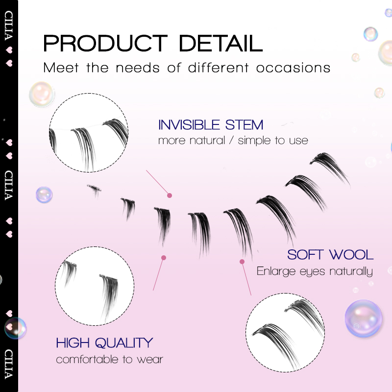 10/6/5 أزواج من الرموش السفلية - مراجعة Anime Cosplay Lashes وسعره