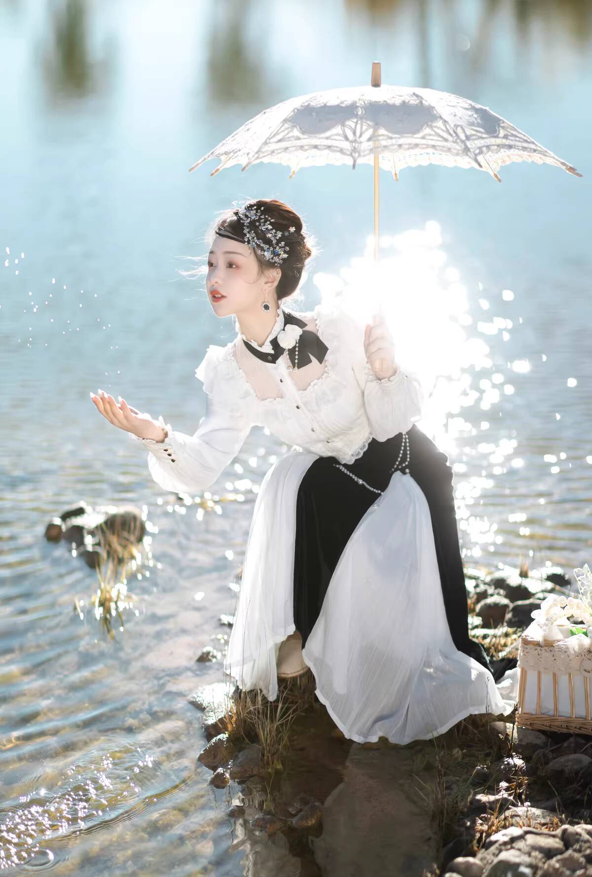 فستان نسائي جديد على الطراز ال - مراجعة Anime Cosplay In Chinese وسعره