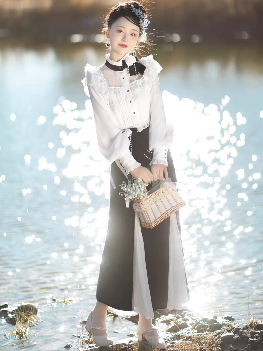فستان نسائي جديد على الطراز ال - مراجعة Anime Cosplay In Chinese وسعره