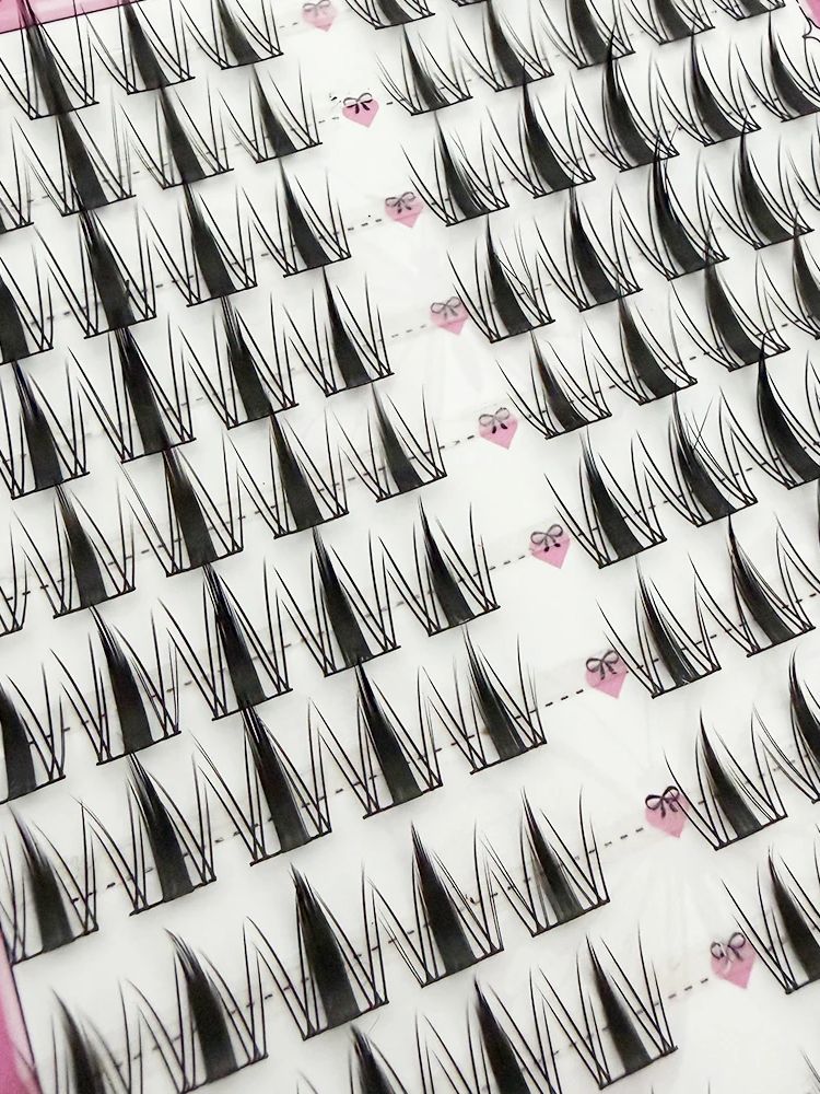 رموش عنقودية ذاتية اللصق للترك - مراجعة Anime Cosplay Lashes وسعره